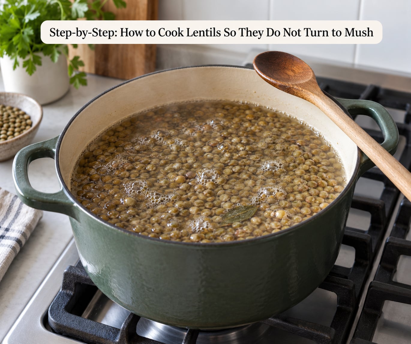 Step-by-Step: How to Cook Lentils So They Do Not Turn to Mush