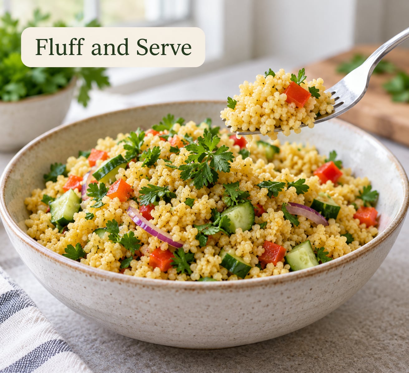 Fluff and Serve