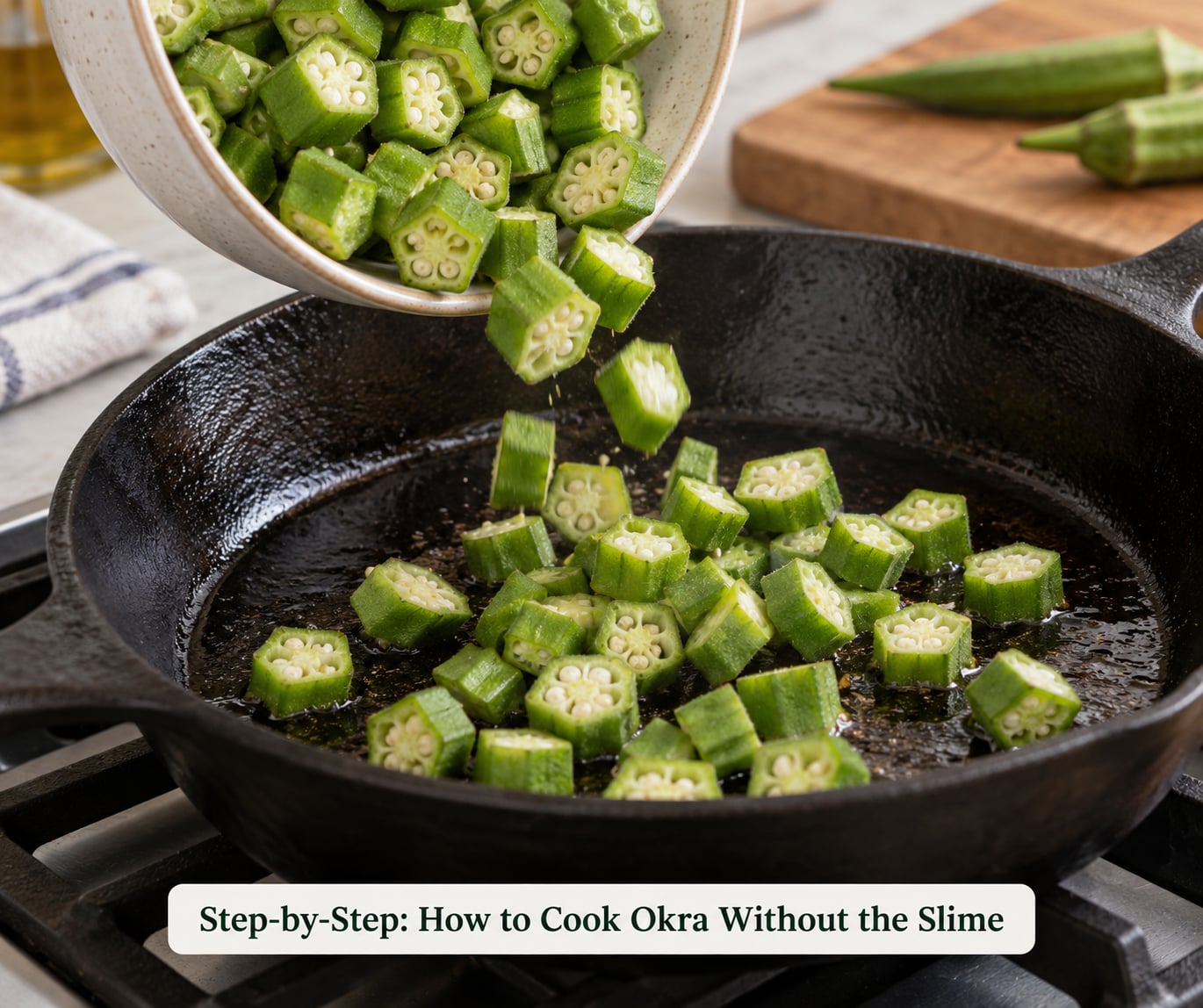 Step-by-Step: How to Cook Okra Without the Slime