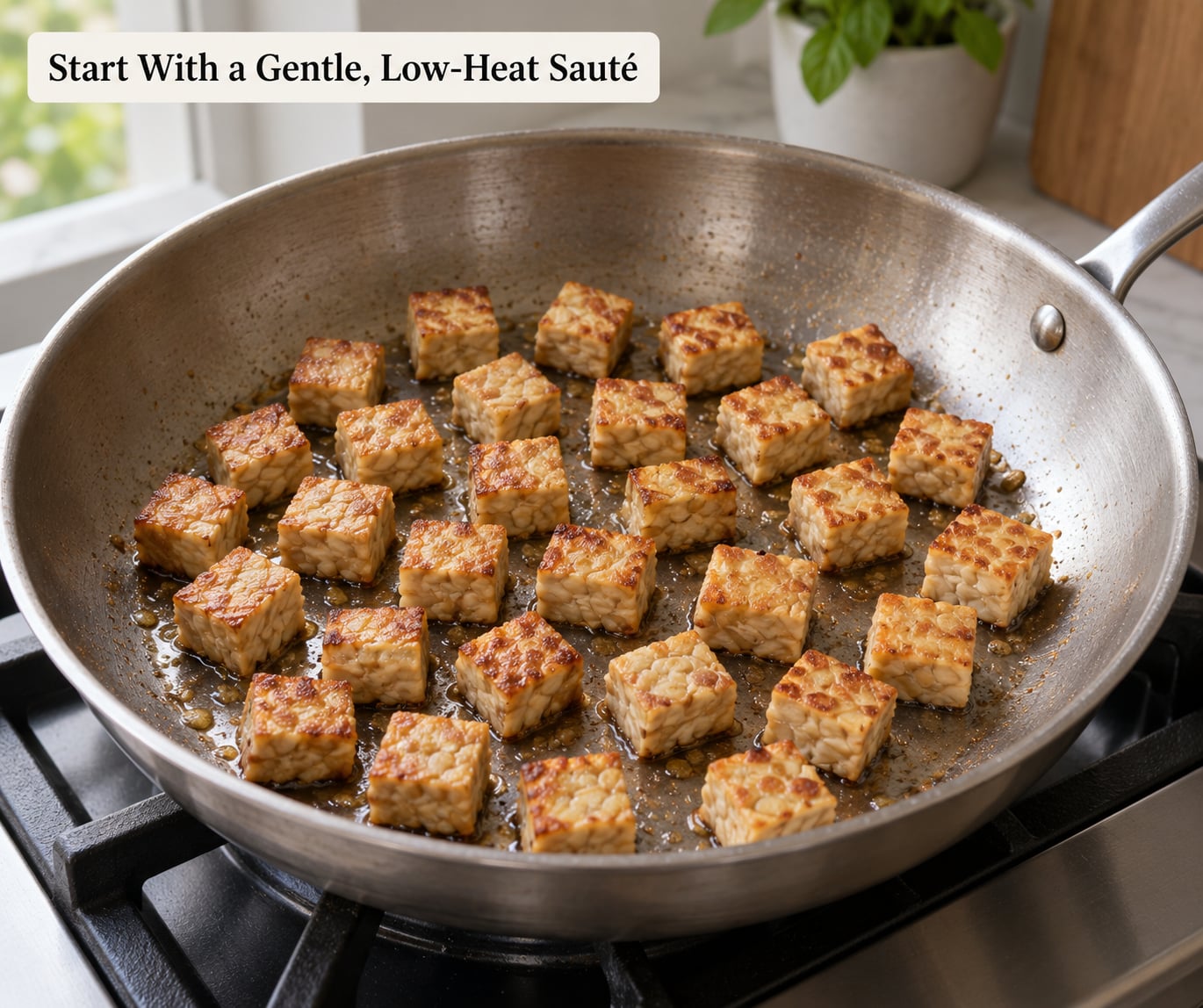 Start With a Gentle, Low-Heat Sauté
