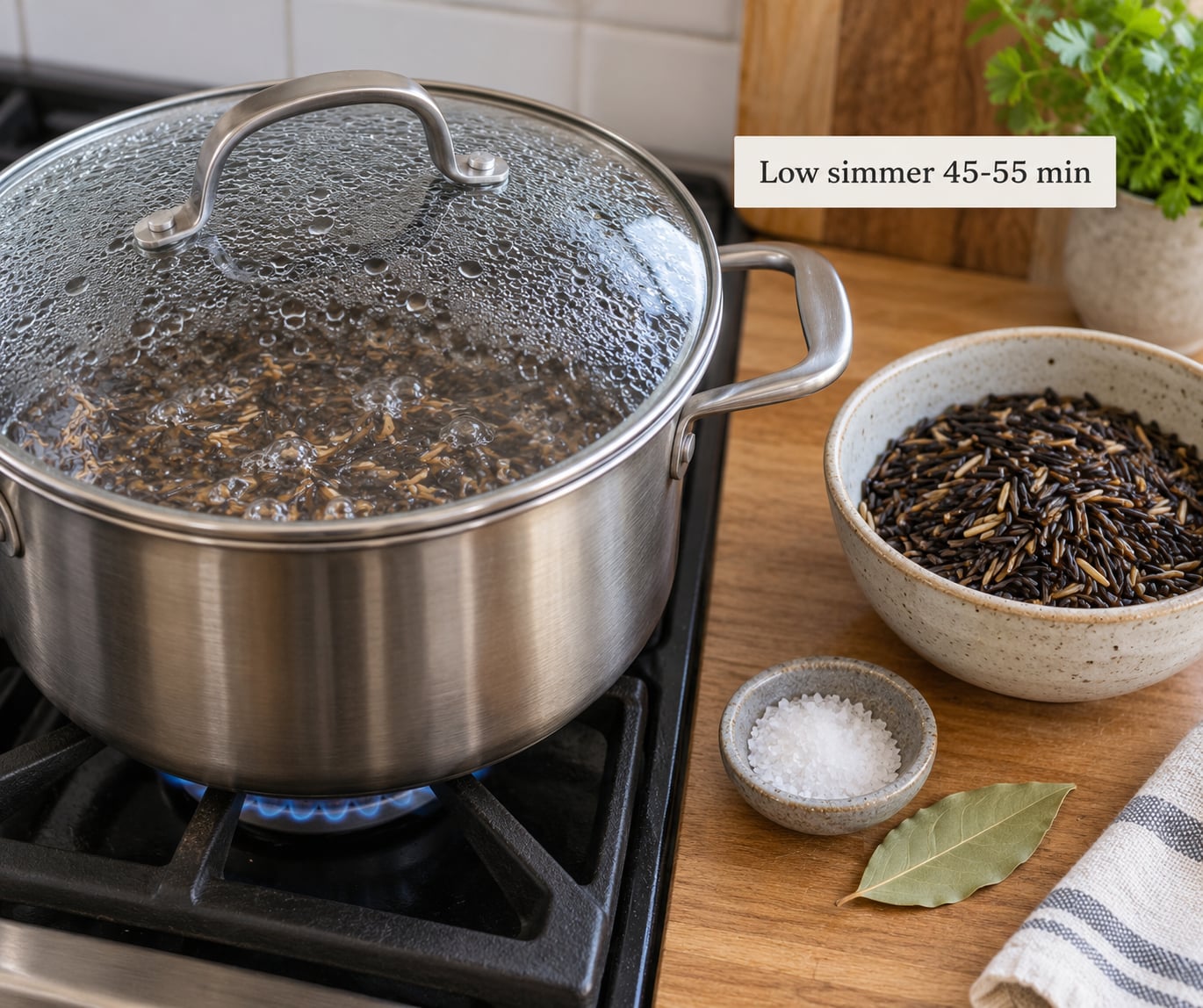 Simmer Until the Grains Are Tender