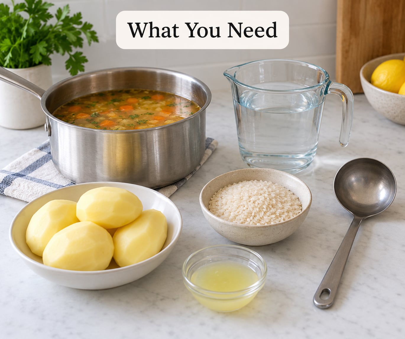 What You Need