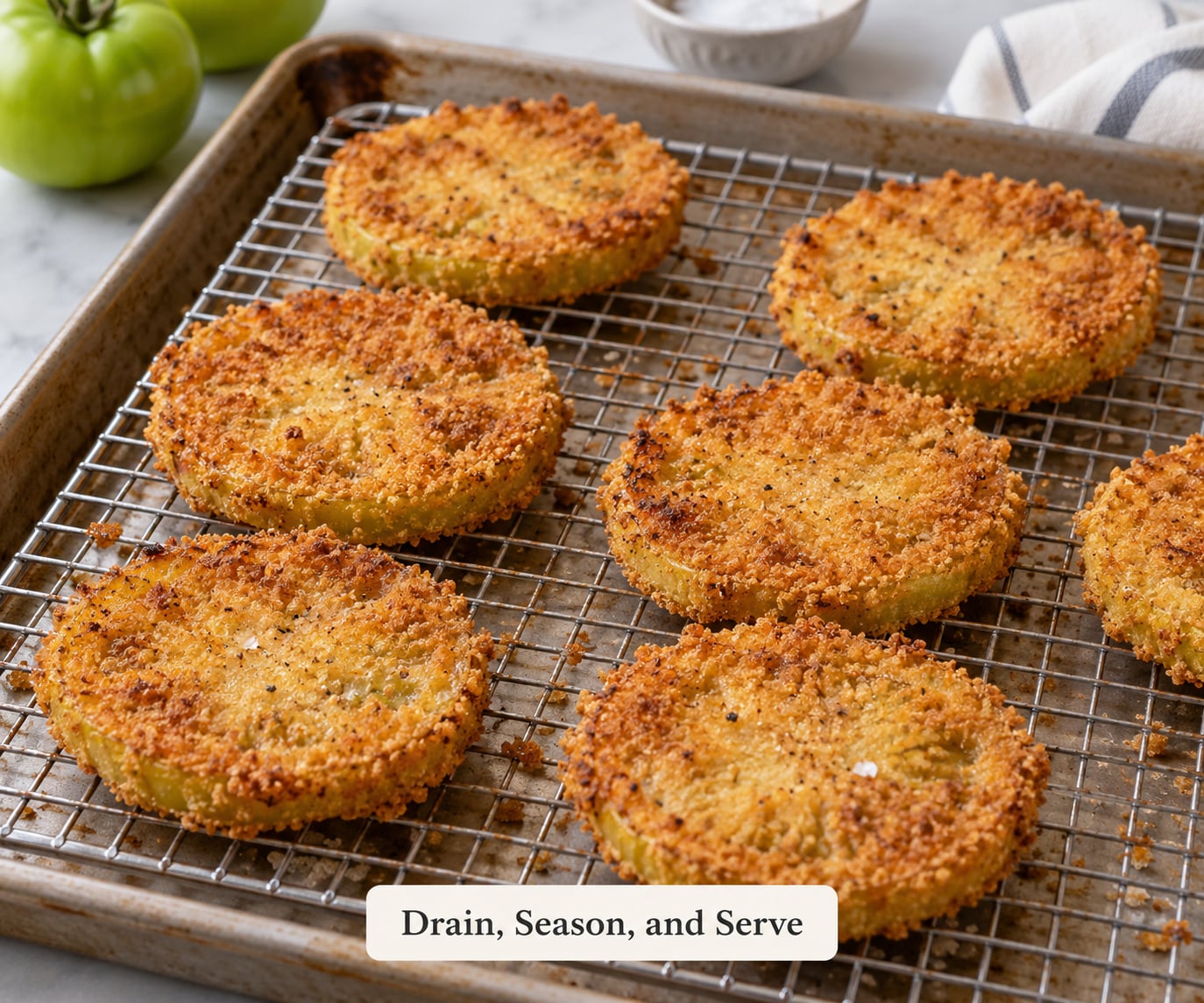 Drain, Season, and Serve