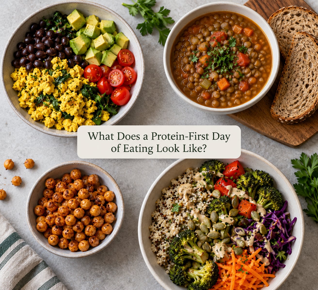 What Does a Protein-First Day of Eating Look Like?