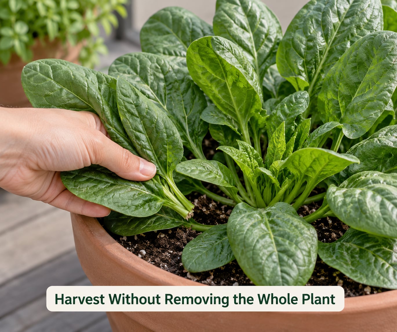 Harvest Without Removing the Whole Plant