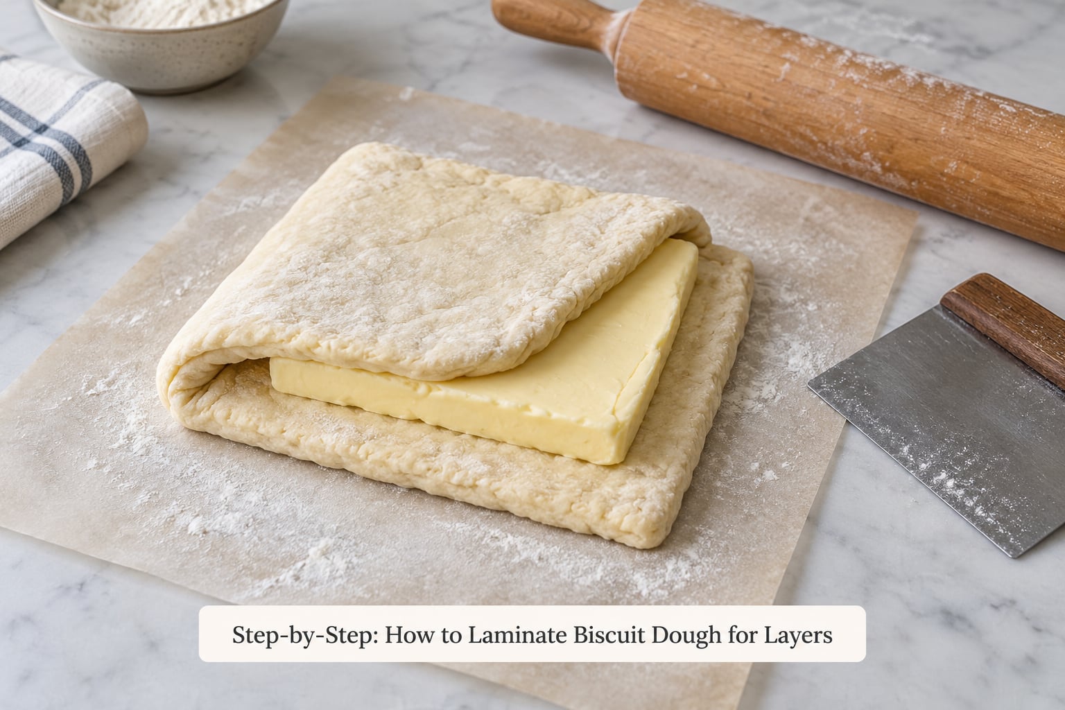 Step-by-Step: How to Laminate Biscuit Dough for Layers
