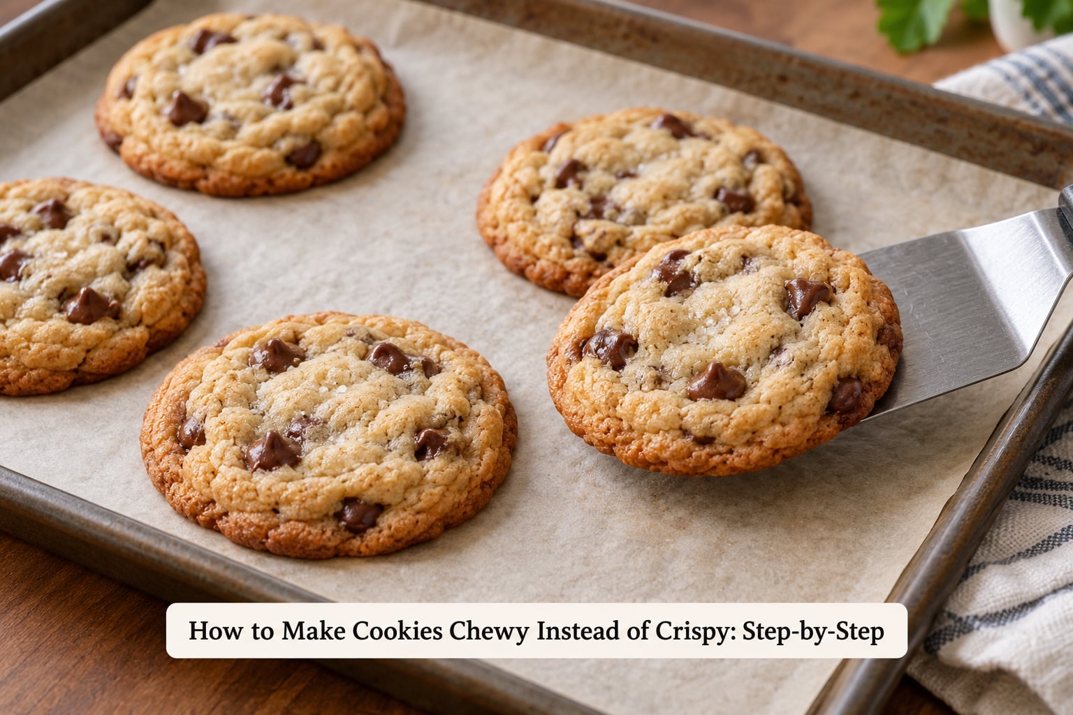 How to Make Cookies Chewy Instead of Crispy: Step-by-Step