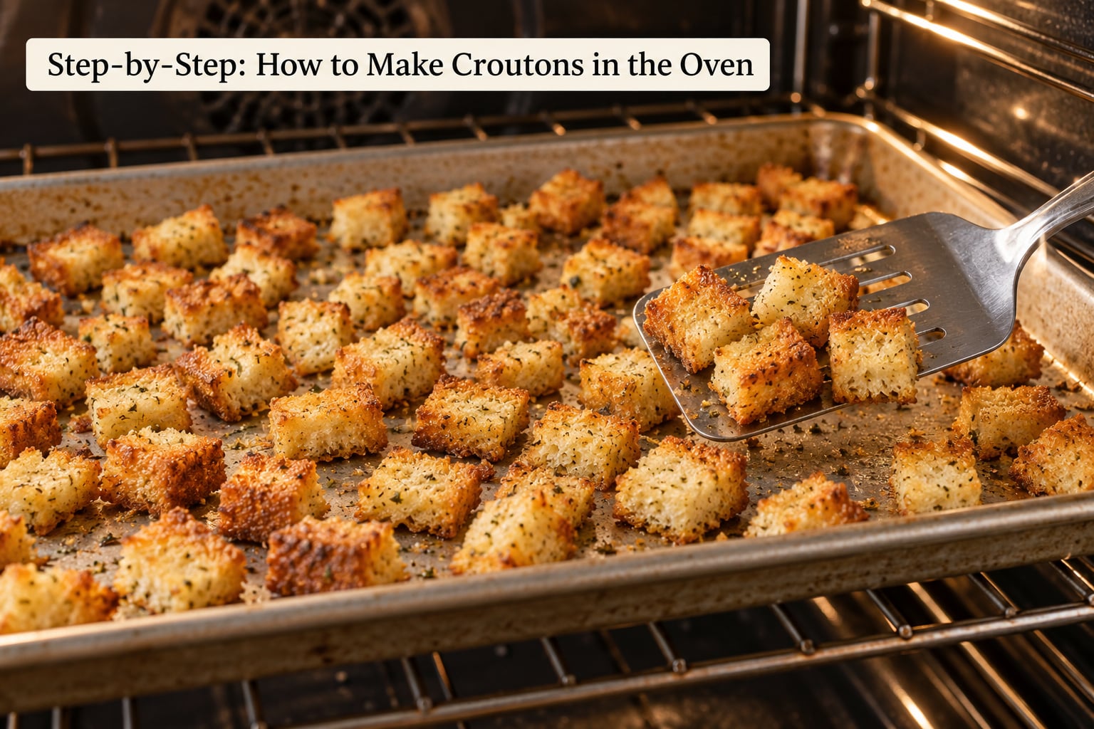 Step-by-Step: How to Make Croutons in the Oven