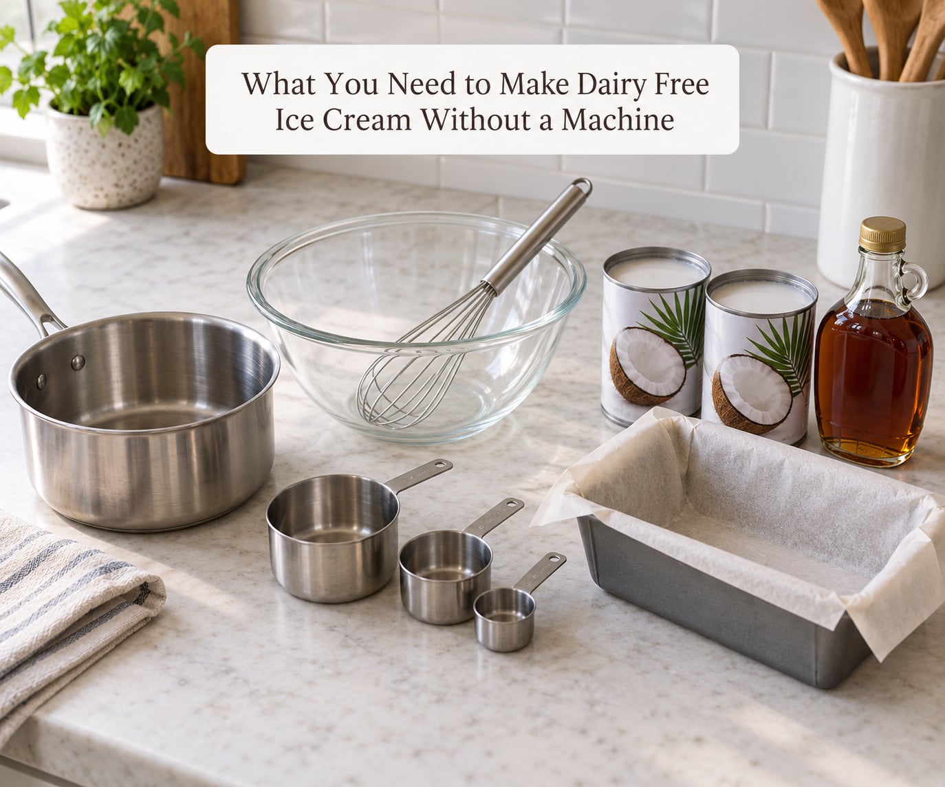 What You Need to Make Dairy Free Ice Cream Without a Machine