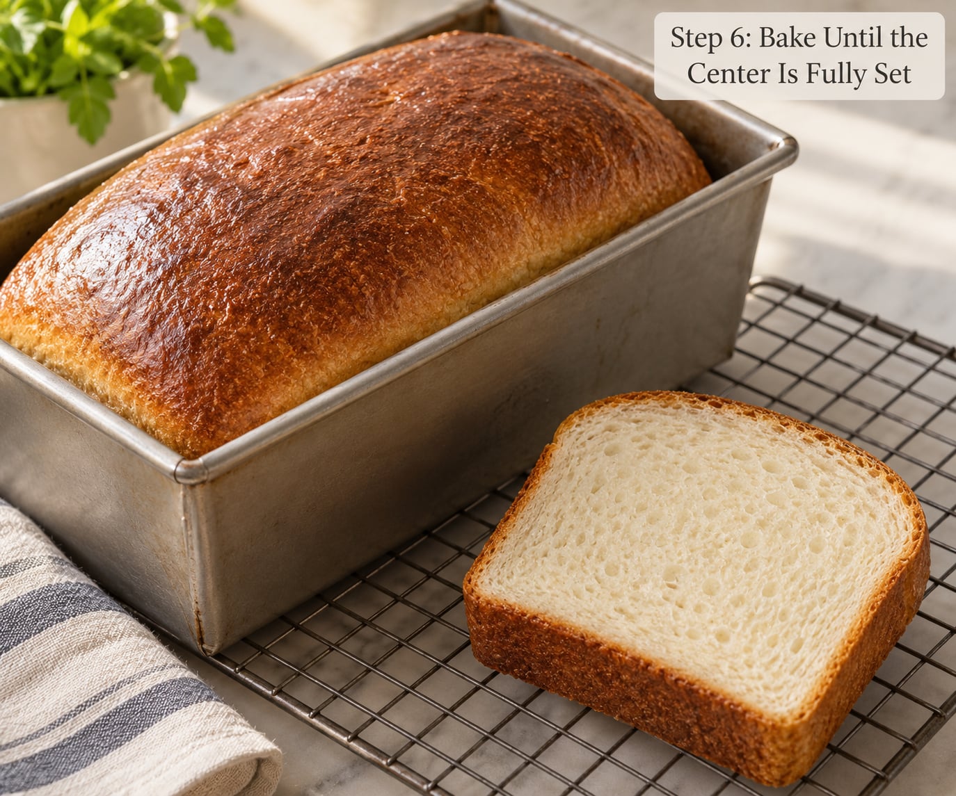 Step 6: Bake Until the Center Is Fully Set