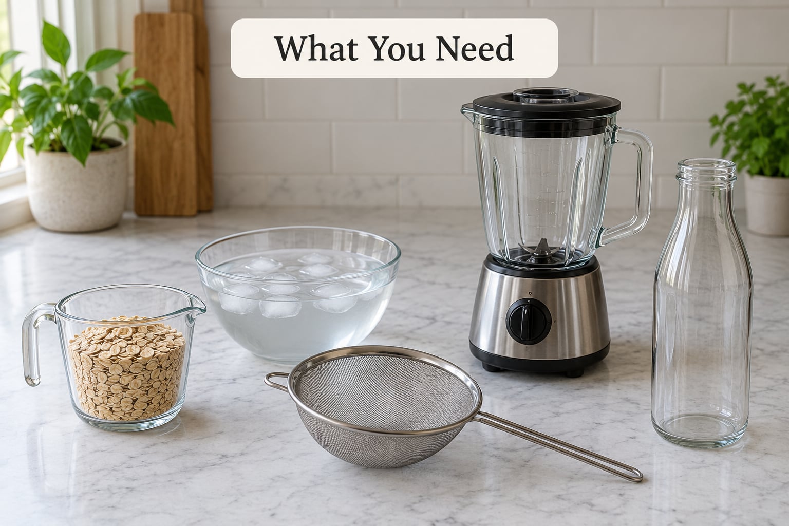 What You Need