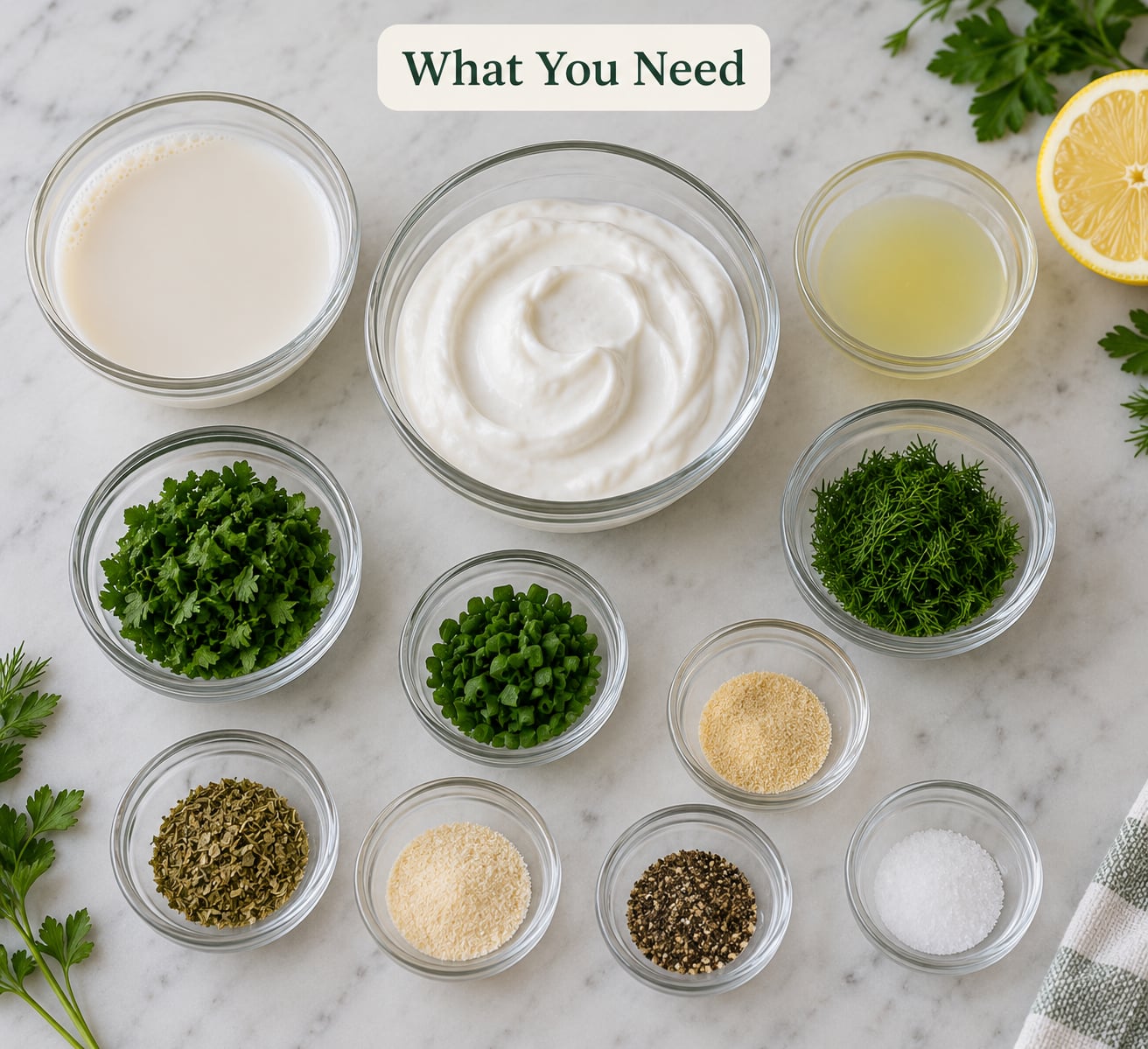 What You Need