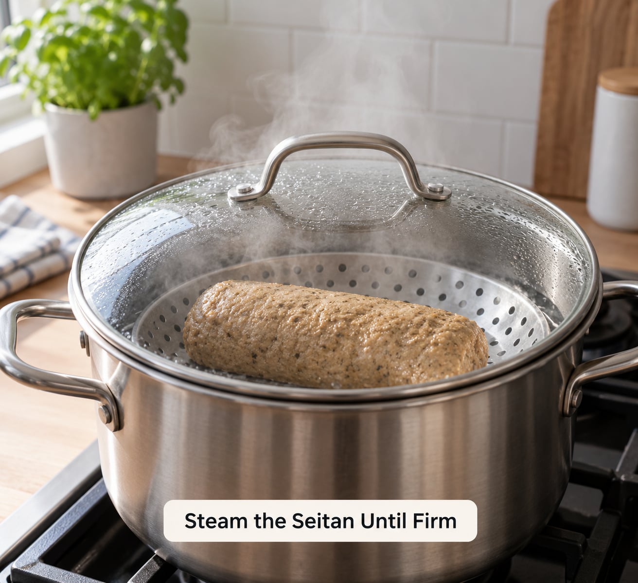 Steam the Seitan Until Firm
