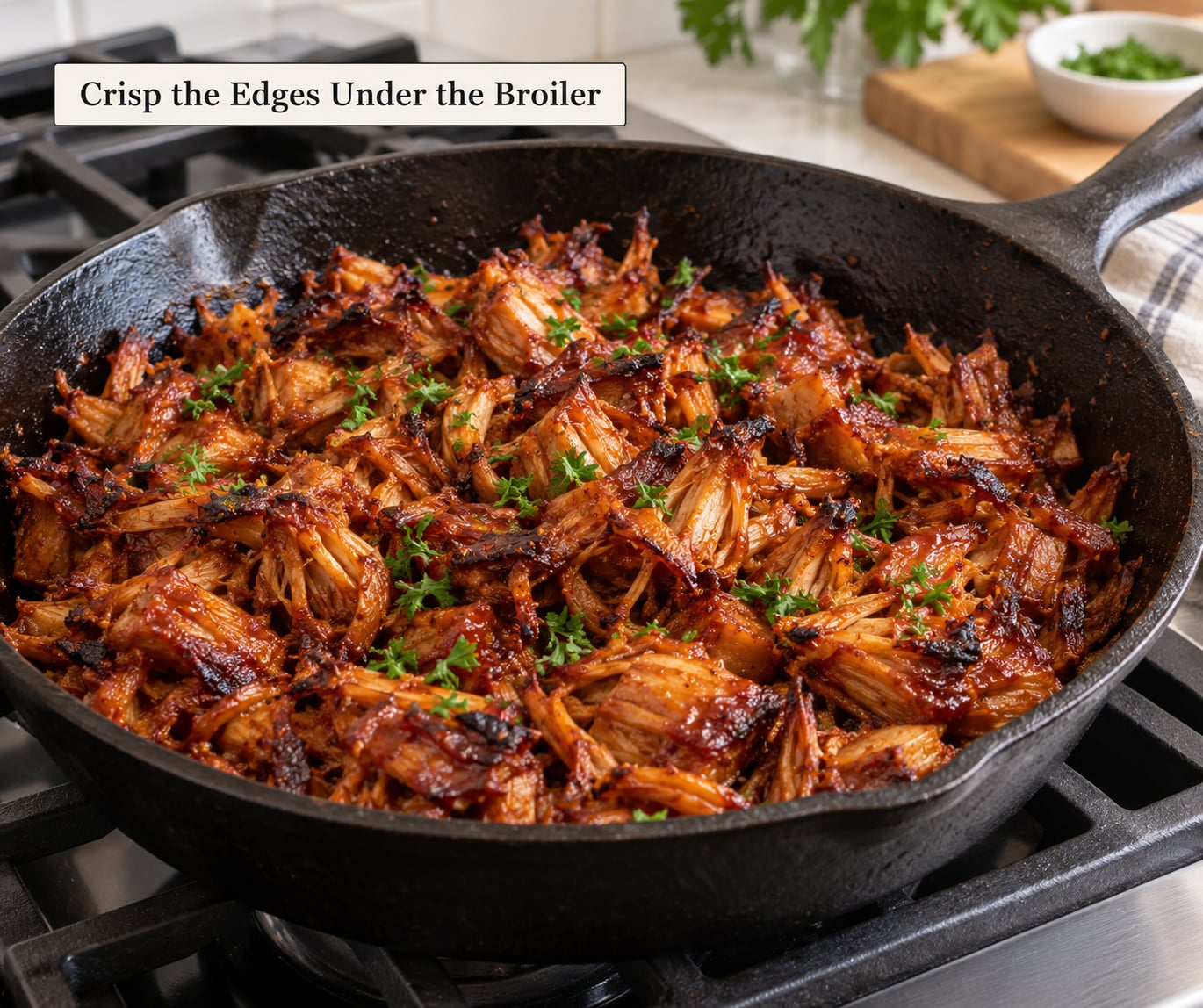 Crisp the Edges Under the Broiler