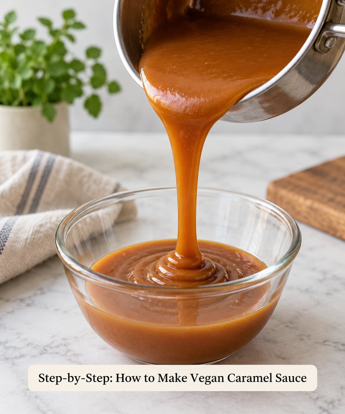 Step-by-Step: How to Make Vegan Caramel Sauce