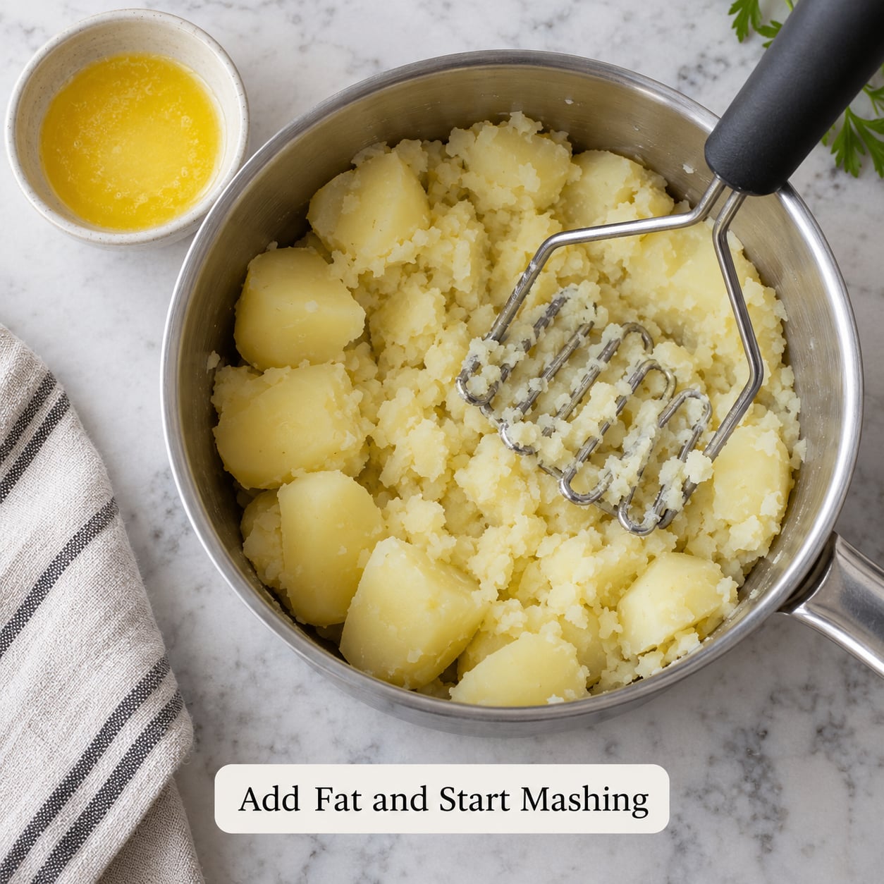 Add Fat and Start Mashing