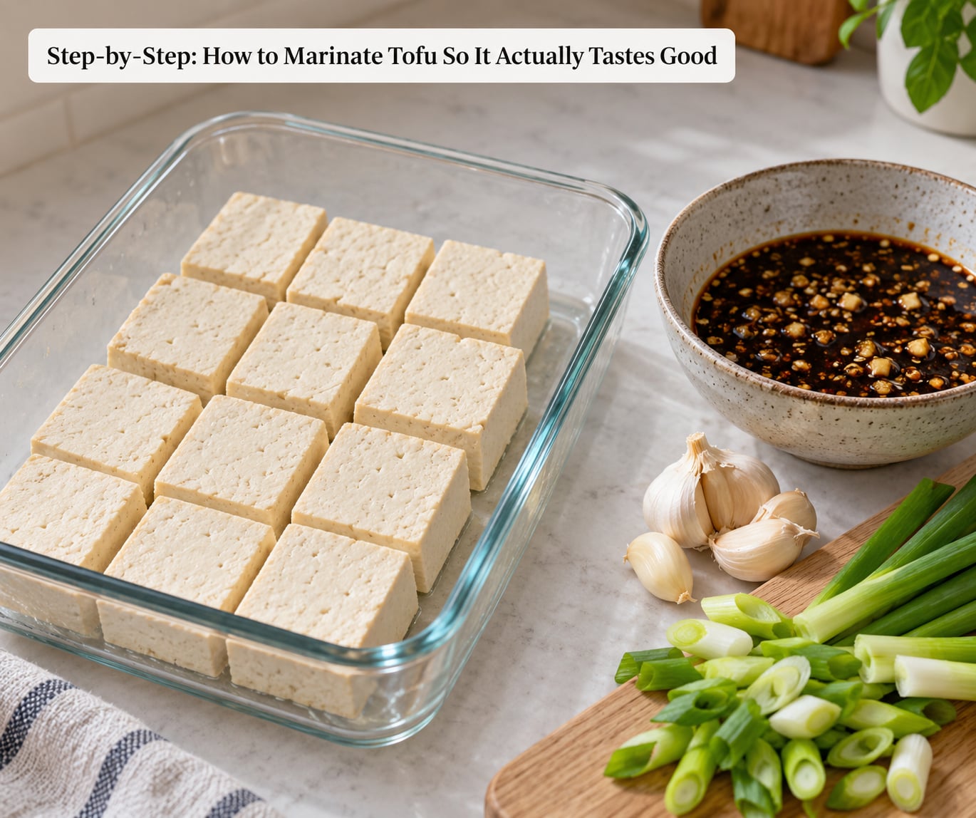 Step-by-Step: How to Marinate Tofu So It Actually Tastes Good