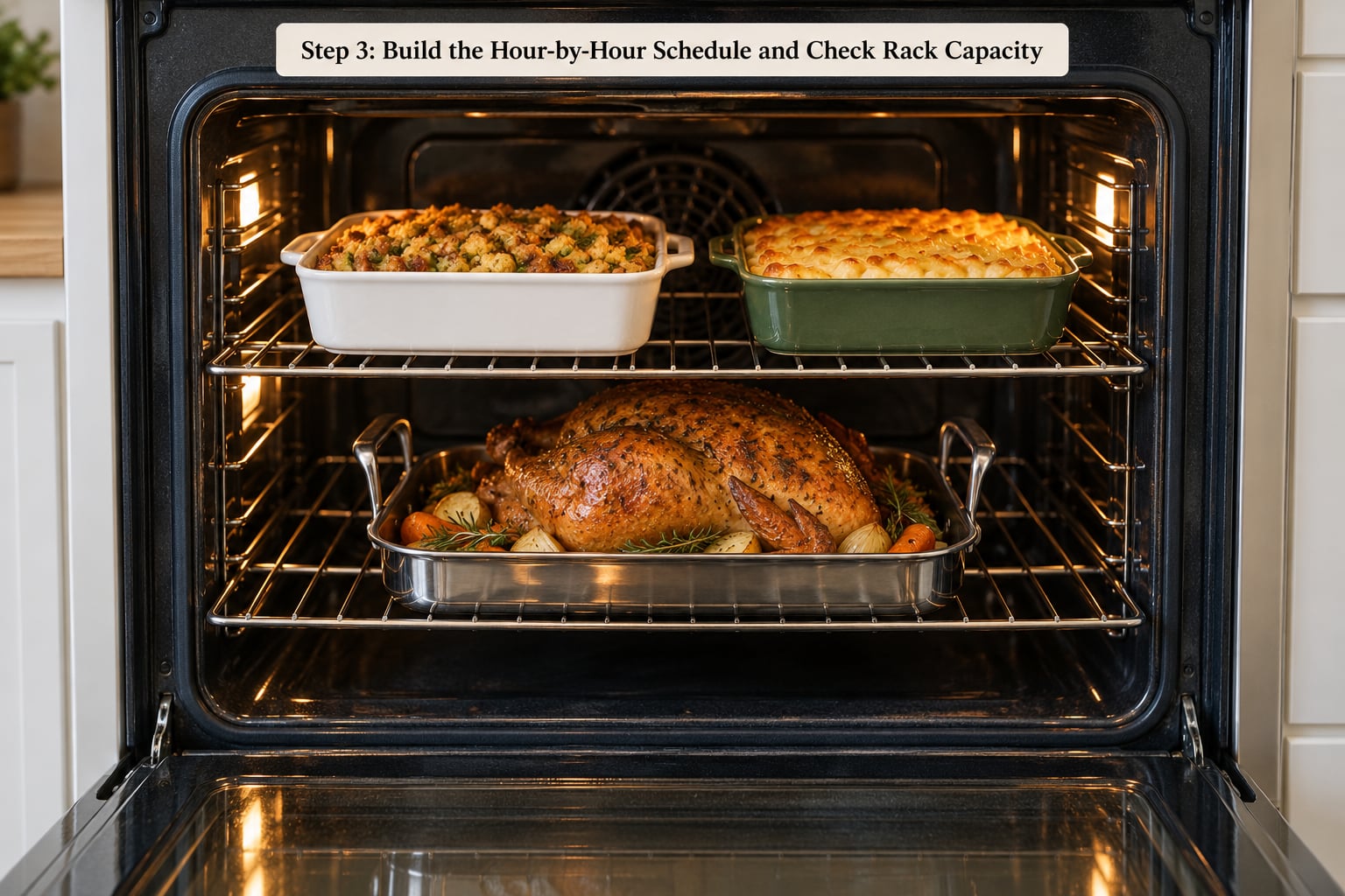 Step 3: Build the Hour-by-Hour Schedule and Check Rack Capacity