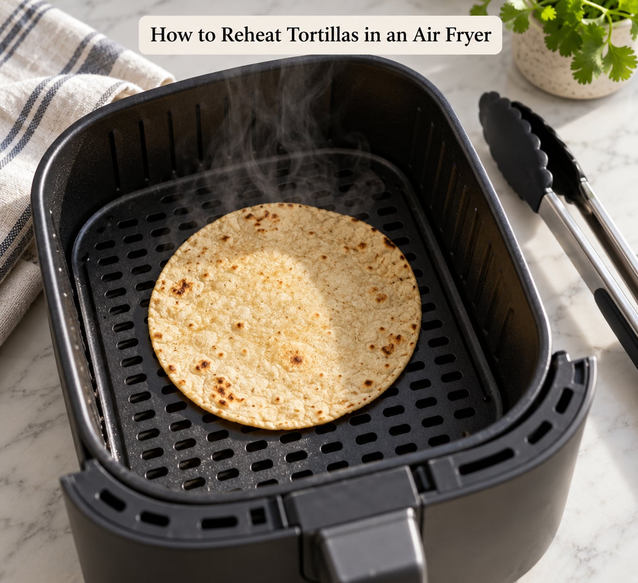 How to Reheat Tortillas in an Air Fryer