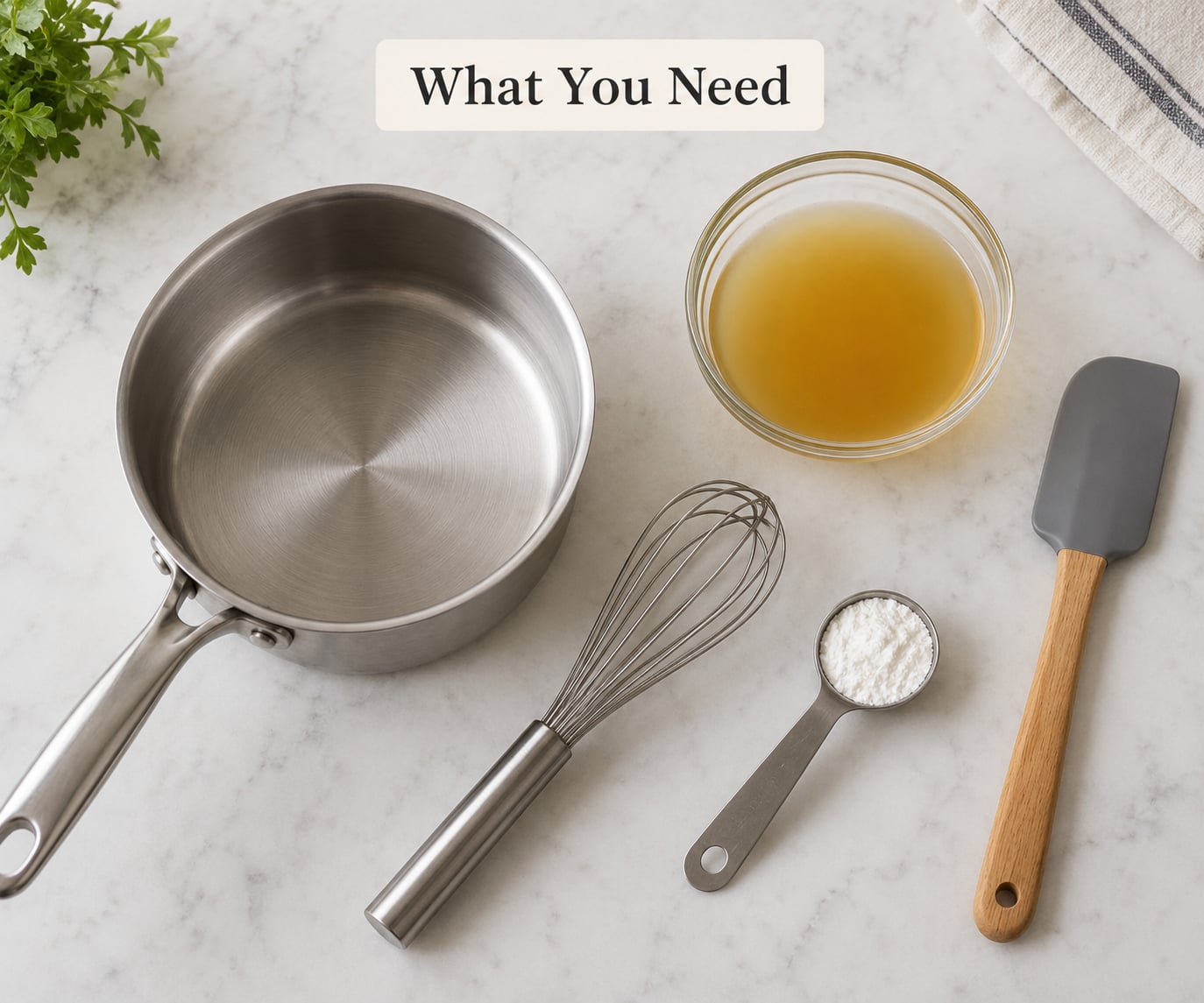 What You Need