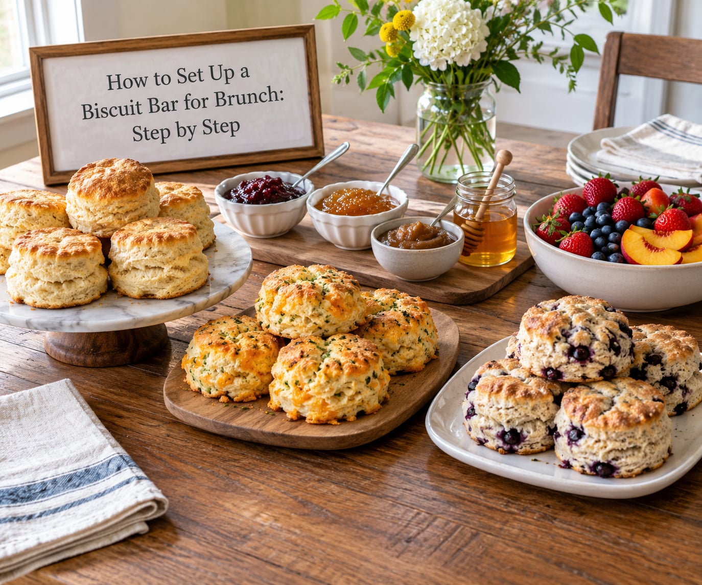 How to Set Up a Biscuit Bar for Brunch: Step by Step