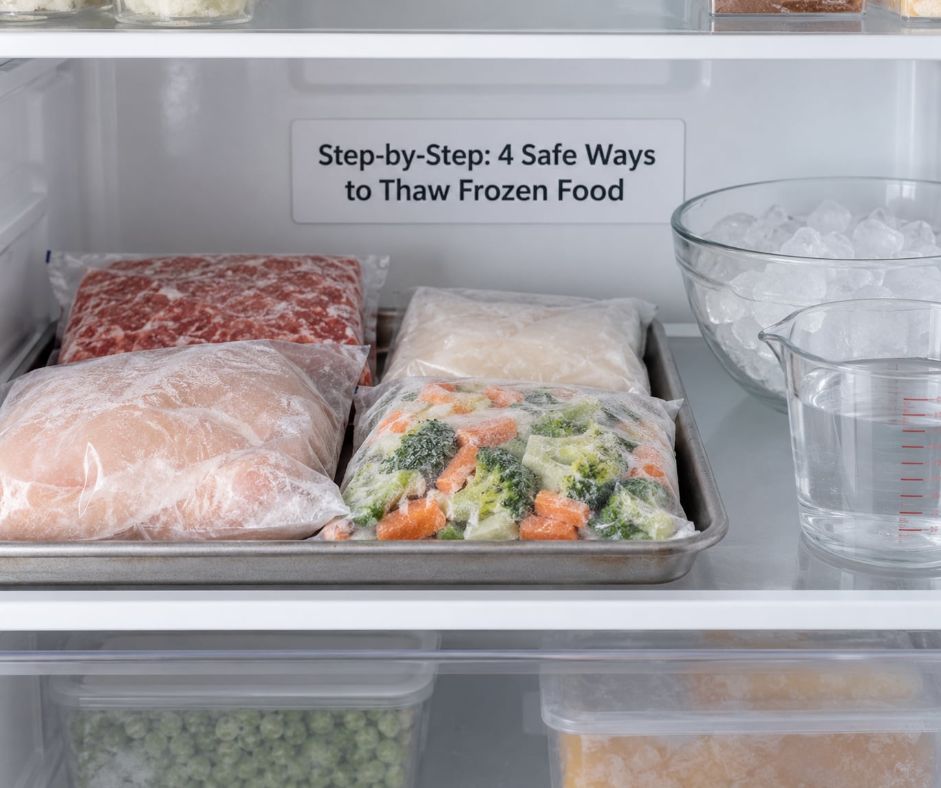 Step-by-Step: 4 Safe Ways to Thaw Frozen Food