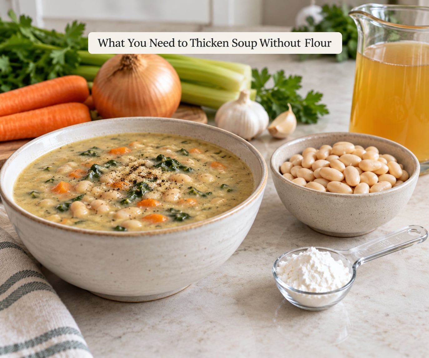 What You Need to Thicken Soup Without Flour