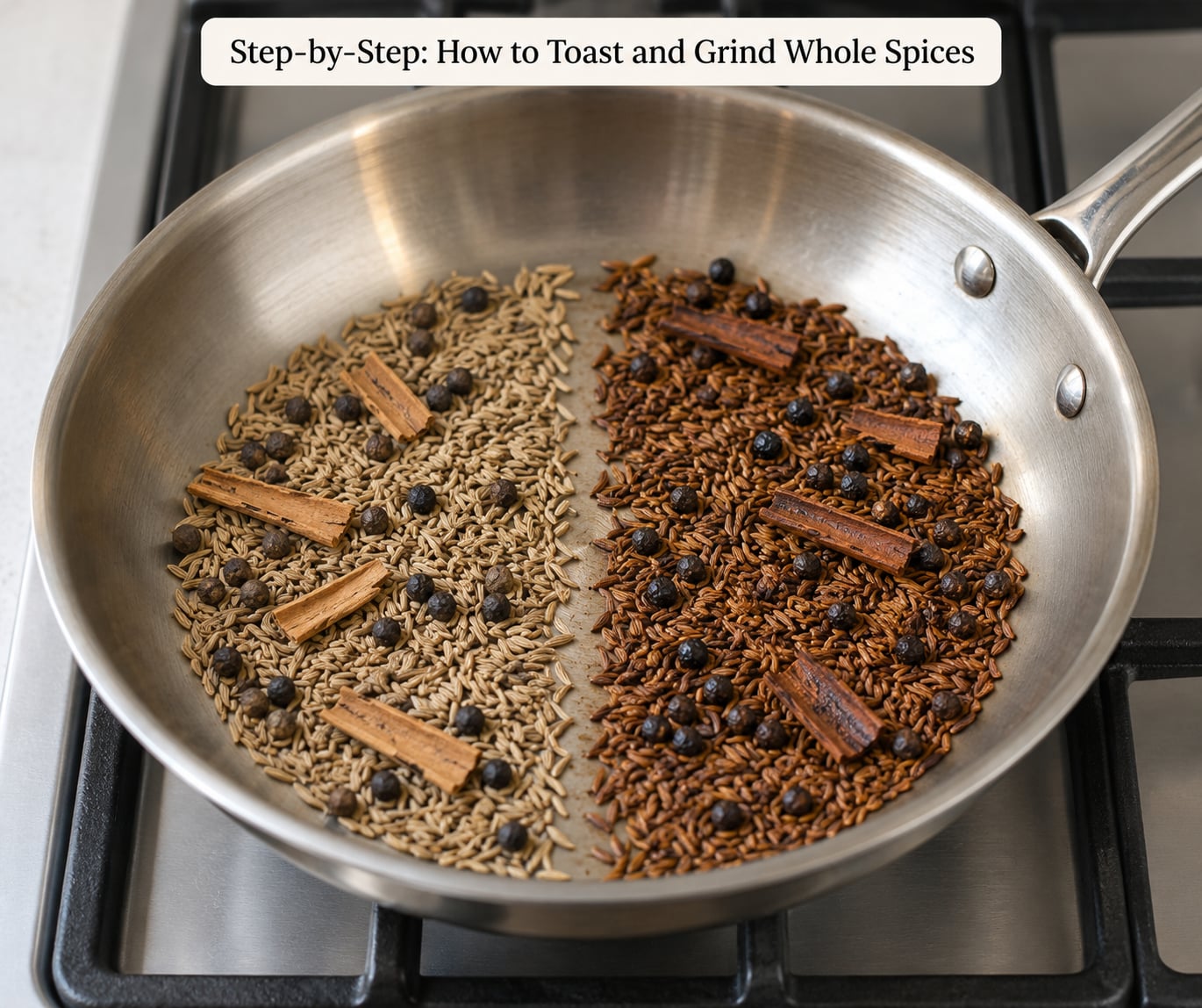 Step-by-Step: How to Toast and Grind Whole Spices