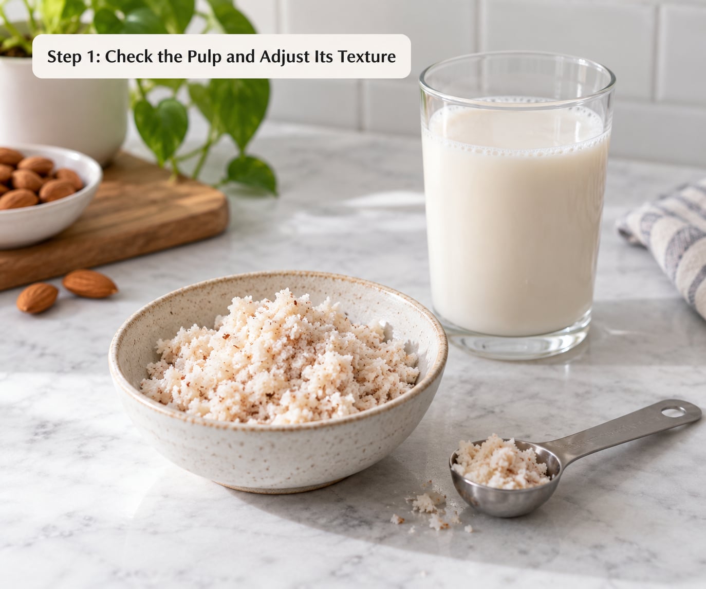 Step 1: Check the Pulp and Adjust Its Texture