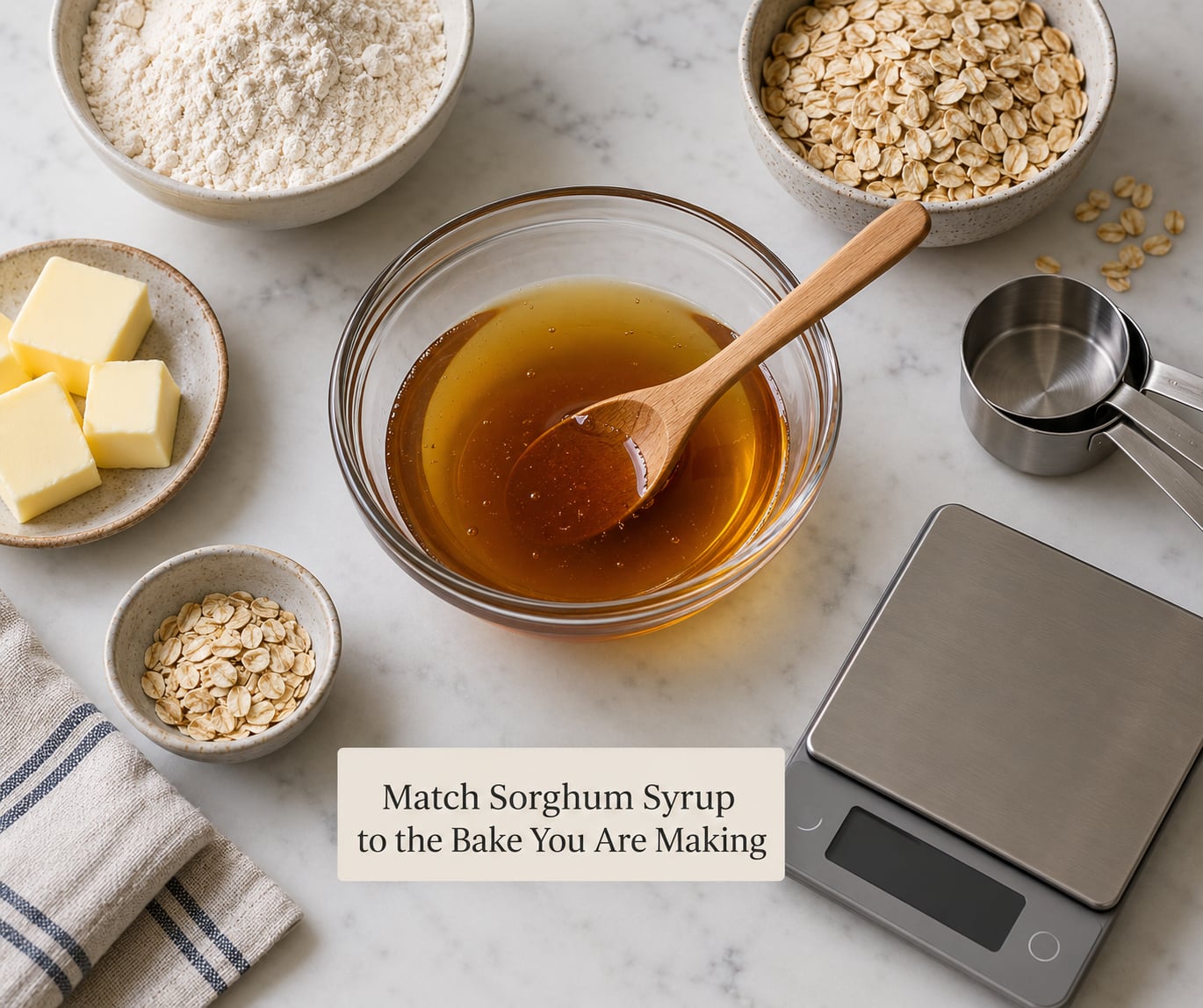 Match Sorghum Syrup to the Bake You Are Making