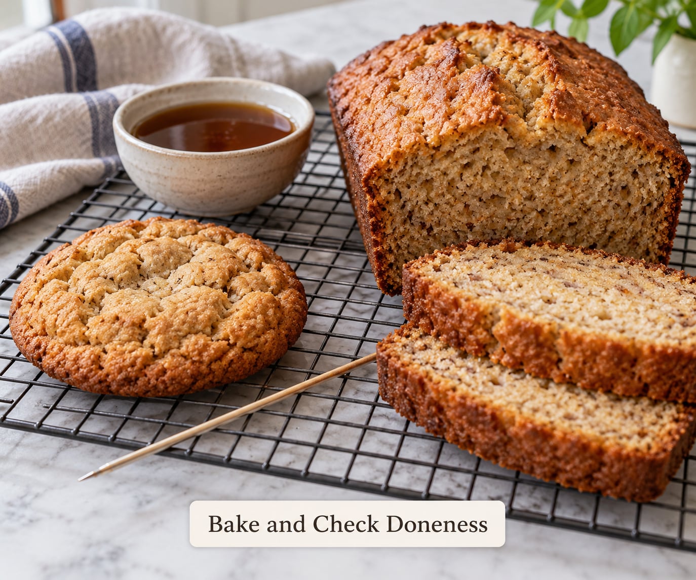 Bake and Check Doneness