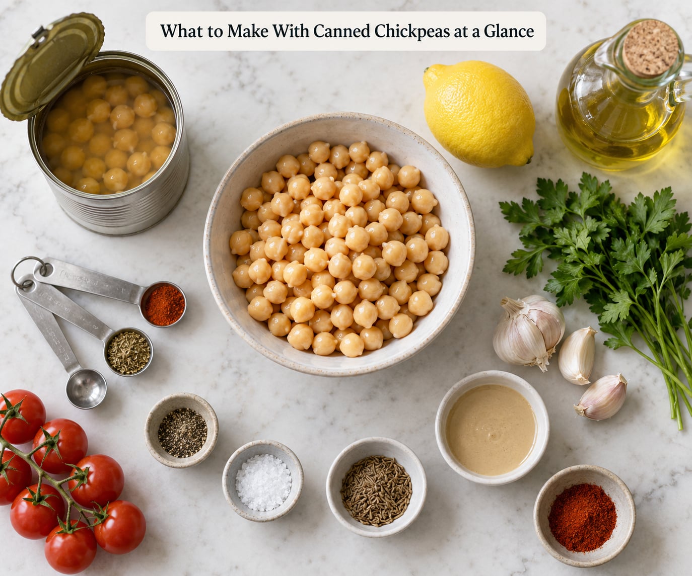What to Make With Canned Chickpeas at a Glance
