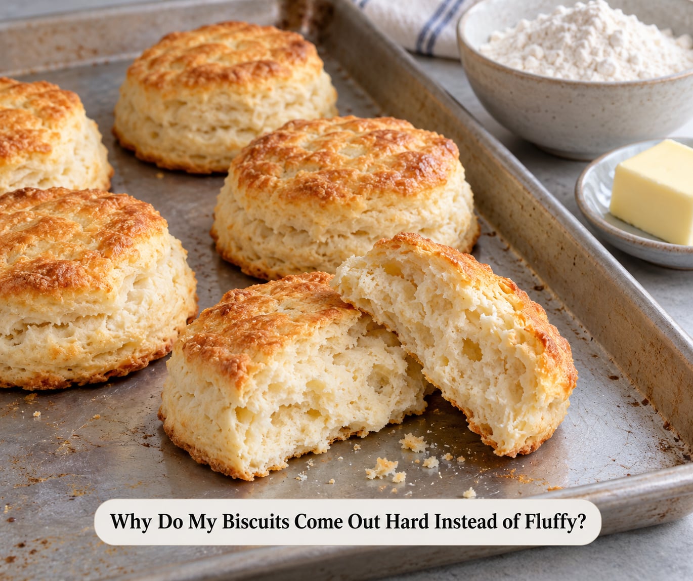 Why Do My Biscuits Come Out Hard Instead of Fluffy?
