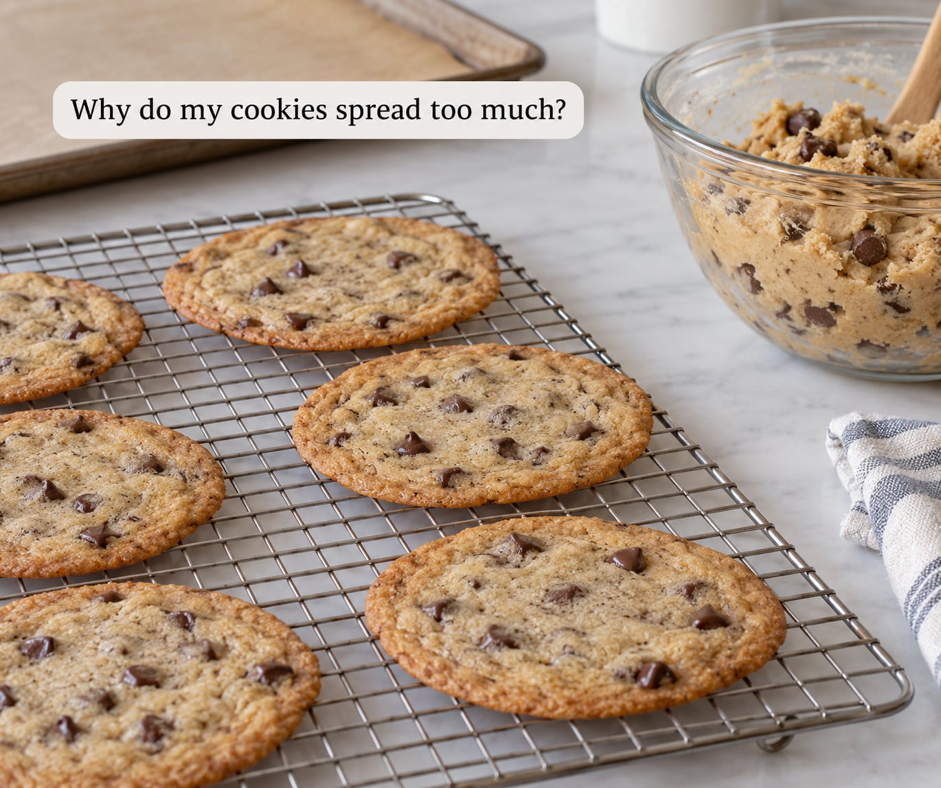 Why do my cookies spread too much?